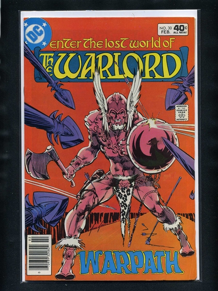 Warlord #30 FN 1980 DC Comic Book